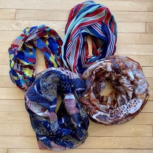 Infinity Scarf Bundle - Fall, Winter Scarves